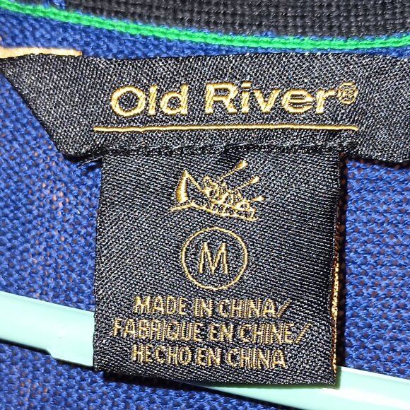 NEW Old River Christmas Party Knit Santa Snowmen Sweater Vest Medium - Picture 3 of 7